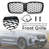 2022-2025 BMW X3 G01 X4 G02 Diamond Front Bumper Kidney Grille Chorme Generic