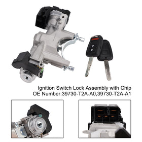 Ignition Switch Lock Assembly with Chip 39730-T2A-A1 For Honda Accord 2013-2017