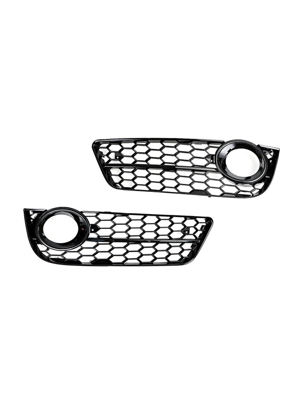 2007-2011 Audi A5 Standart Style Pair Honeycomb Front Fog Lamp Cover Grill 1522024 Generic