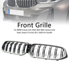 2020-2025 BMW 6 Series G32 Double Slat Black Front Kidney Grill Grille Generic