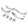 2014-2018 Chevrolet Silverado 1500 (submodel: High Country, LT, LTZ, WT) 4pcs Exterior Door Handle Chrome 14575050 Generic