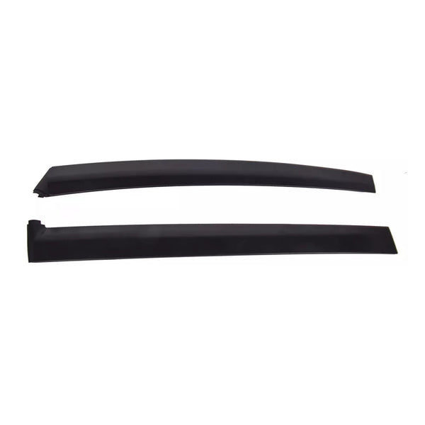 Left&Right Door Garnish Trim Pillar Sash Set SLJ-1173A-BK For Honda Civic 92-95