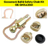 Ford GM Nissan Trucks Gooseneck Ball & Safety Chain Kit GNXA2061 Generic