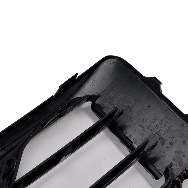 2PCS Front Bumper Grille Fog Lamp Grille 81A807681G Fit Audi Q2 2016-2020