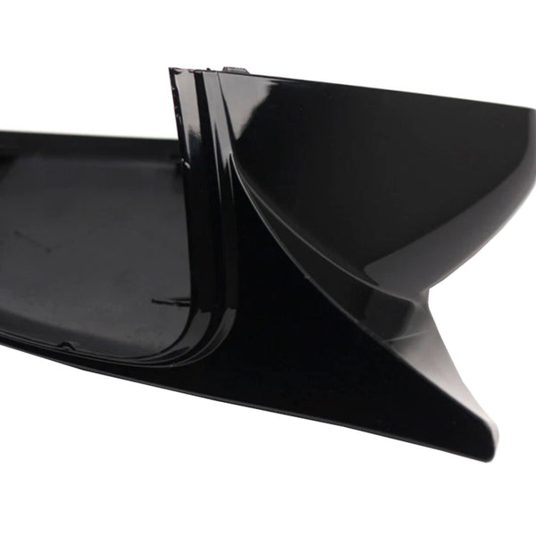 2pcs Gloss Black Door Wing Mirror Cover Caps Casing For VW Golf MK7 2015-2019