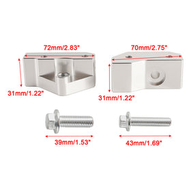 LS gen III harnesses and gen III knock sensors LS1/LM7/LR4/LQ4/LS6/L59/LQ9/LM4/L33 Knock Sensor Relocation Brackets Generic