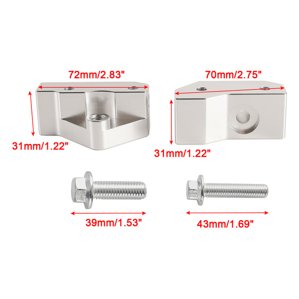 LS gen III harnesses and gen III knock sensors LS1/LM7/LR4/LQ4/LS6/L59/LQ9/LM4/L33 Knock Sensor Relocation Brackets Generic