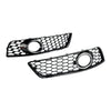 2009-2013 Audi A3 8P Standard Version Honeycomb Bumper Front Fog Light Grille Grill Cover Generic