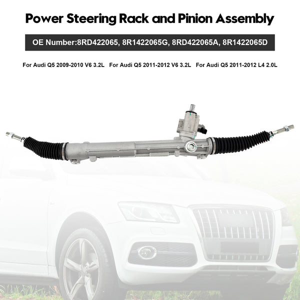 Power Steering Rack and Pinion Assembly For Audi Q5 2009-2012 L4 2.0L V6 3.2L