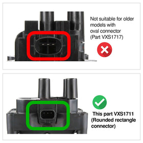 10/2008-12/2012 Ford Fiesta VI Van 1.6 Ti-VCT Ignition Coil Pack 0221503485 Generic