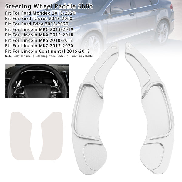 Steering Wheel Paddle Shifter For Lincoln MKZ MKC MKX 2010-2019 Aluminium