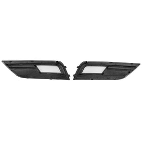 2013-2015 Audi A4 B8.5 Black Fog Light Cover Grille 8K0807681K 8K0807682K Generic