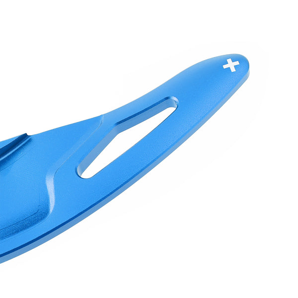 Steering Wheel Paddle Shifter Extension For Subaru Toyota 17-25 Aluminium Blue