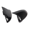 2pcs Gloss Black Door Wing Mirror Cover Caps Casing For VW Golf MK7 2015-2019