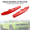 2015-2021 Dodge Challenger Scat Pack Front Bumper Lip Splitter Spoiler 68327082AA 68327083AA Generic