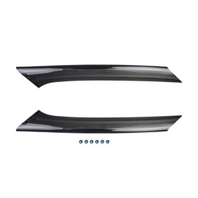 2009-2019 Ford Flex Left+Right Windshield Pillar Posts Reveal Moulding Trim BA8Z7403145AA BA8Z7403136AA Generic