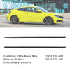 2016-2020 Honda Civic 2-DOOR 2PCS Belt Molding 72410-TBG-A01 72450-TBG-A01 Generic