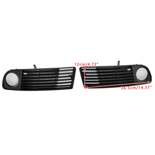 1998-2001 Audi A6 C5 2PCS Front Lower Bumper Fog Light Cover Grille 4B0807681S 4B0807682S Generic