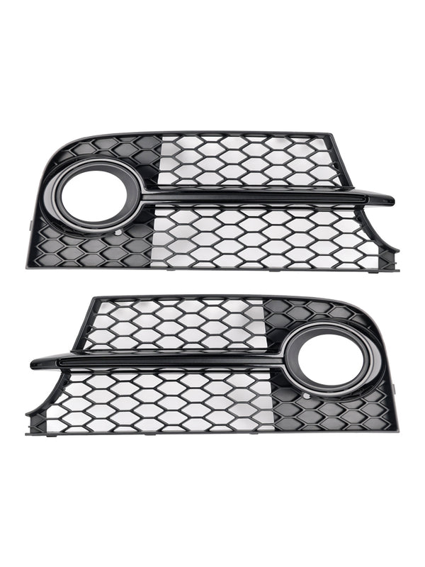 2011-2014 Audi TT MK2 S-LINE TTS Honeycomb Front Bumper Fog Light Grille 8J0807681KT94 8J0807682KT94 Generic