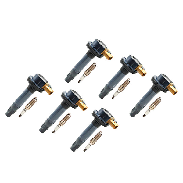 2013-2015 Lincoln MKS MKT 3.5L 6x Ignition Coils +Spark Plugs UF646 SP534 DG549 Generic