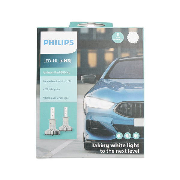 For Philips 11366U70X2 Ultinon Pro7000 LED-HL 5800K +250% Brighter 18W Generic