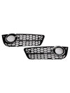 2007-2011 Audi A5 Standard Style 2PCS Honeycomb Front Fog Lamp Cover Grille 1522024 Generic