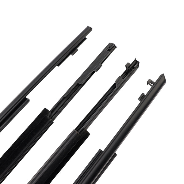 Toyota Prius 2010-2015 4PCS Door Glass Belt Outer Molding Weatherstrip 75710-47021