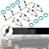 2008-2010 Ford F-250 F-350 F-450 F-550 Super Duty V8 391 6.4L 8PCS Fuel Injector Install Kit w/ Injector Line 8C3Z9229A Generic