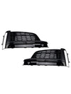 Front Bumper Fog Light Grille Cover Grill Fit Audi A5 S-Line S5 2018-2019
