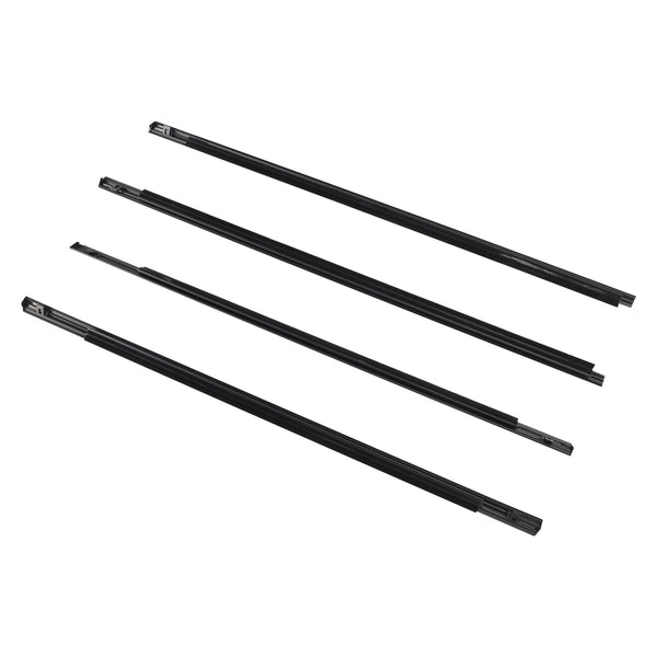 2001-2007 Nissan X-trail 4PCS Window Weather Strip Seal Belt 80821-8H300 80820-8H300 Generic