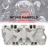 Dual Plane Intake Manifold fit Chevy Small Block 305 327 350 400 57-86 High Rise Generic