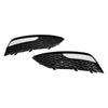 2012-2016 Audi A3 S3 Standard Version 2PCS Front Bumper Fog Light Cover Grille 8V3807681 8V3807682 Generic