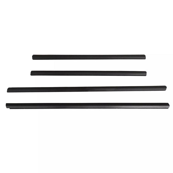 2008-2013 Honda Fit Jazz 4pcs Door Belt Weatherstrip Molding Seal Generic