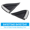 Pair of Side Fender Molding Trim for Chevrolet Equinox 18-23 84107340 84107341