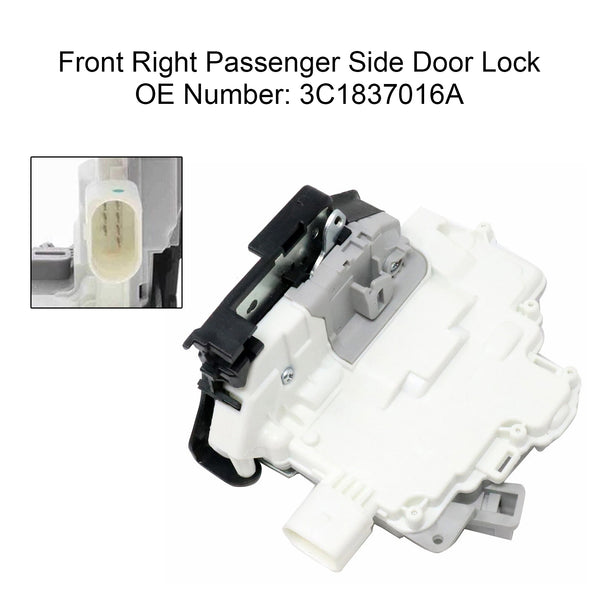 Front Right Door Lock 3C1837016A For Audi Q7 Seat Ibiza Skoda Superb VW