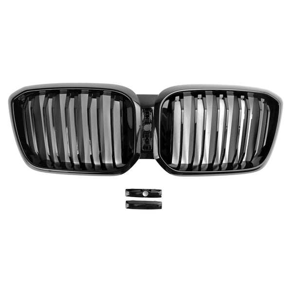 2022.06-2023 BMW X3 G01 X4 G02 Gloss Black Front Kidney Grill Grille Generic