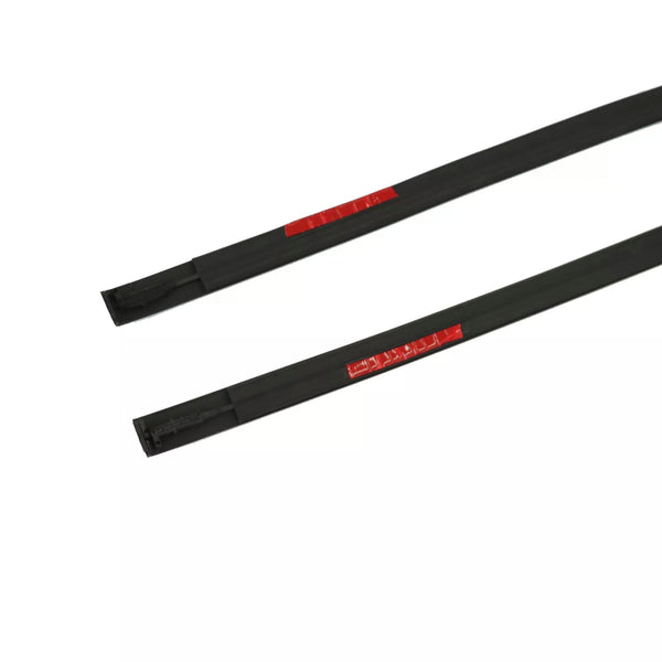 2007-2020 Toyota Tundra DOUBLE CAB 2PCS Roof Drip Molding Trim Left & Right Side Rubber 768679409158 75552-0C050 Generic