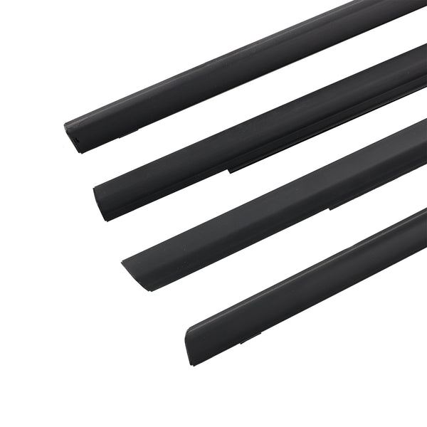 2001-2007 Nissan X-trail 4PCS Window Weather Strip Seal Belt 80821-8H300 80820-8H300 Generic