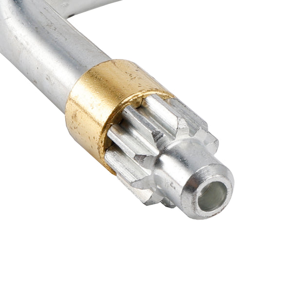 Truck Camper Crank Handle For Slide-in Truck Campers with 10-Tooth Gear On The End