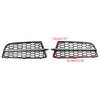 2011-2015 BMW 1-Series F20 F21 M 2PCS Front Bumper Fog Light Cover Bezel Grill Grille 51118053803 51118053804 Generic