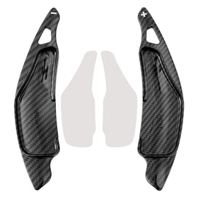 Carbon Look Steering Wheel Paddle Shifter Extension For Toyota Ractis Lexus