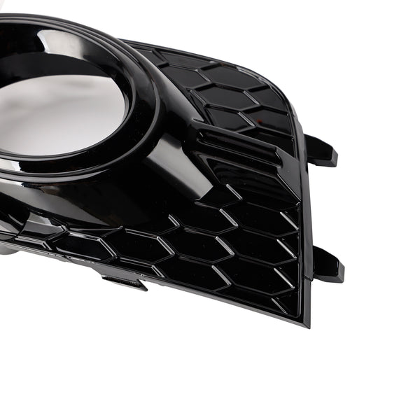 2011-2014 Audi A1 8X S-Line 2PCS Front Bumper Fog Light Cover Grille Grill 8X0807682B 8X0807681B Generic