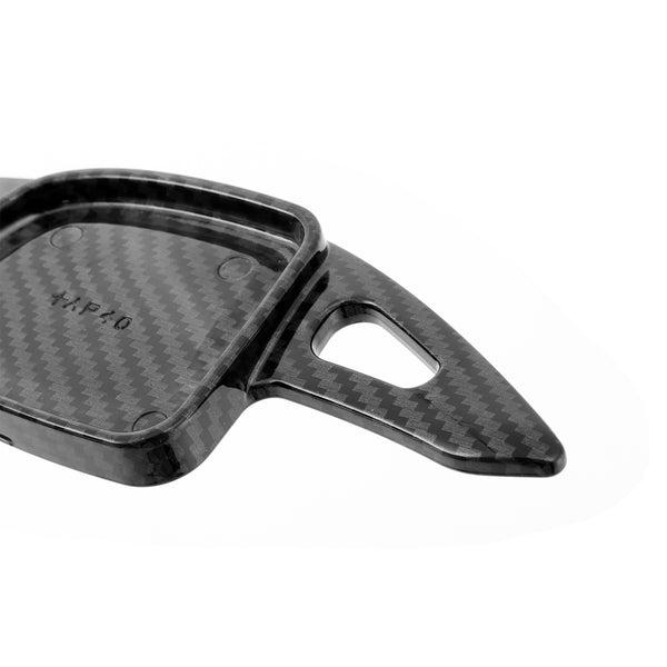 Carbon Look Steering Wheel Paddle Shifter Extension For Audi A3 A4 A6