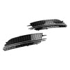 2012-2015 Audi A6 4G C7 Sedan / Avant Standard Version 2PCS Front Fog Light Cover Bezel Grill Grille 7911070549 Generic