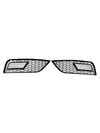 2013-2015 Audi A4 B8.5 Black Honeycomb Fog Light Cover 8K0807681K 8K0807682K Generic