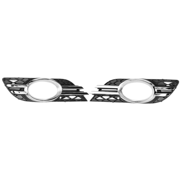 2008-2009 Mercedes-Benz E-Class W211 E300 Front Fog Light Grill Chrome Trim Cover Set 2118850822 Generic