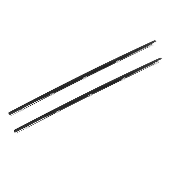 2PCS L&R Side Door Window Belt Trim Molding For Honda Civic EG6 EG4 3D 1992-1995