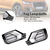 2PCS Front Bumper Grille Fog Lamp Grille 81A807681G Fit Audi Q2 2016-2020