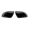2pcs Gloss Black Door Wing Mirror Cover Caps Casing For VW Golf MK6 2009-2013