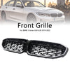 2019-2022 BMW 3 Series G20 Black Diamond Kidney Grille Grill 51138072085 Generic